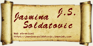 Jasmina Soldatović vizit kartica